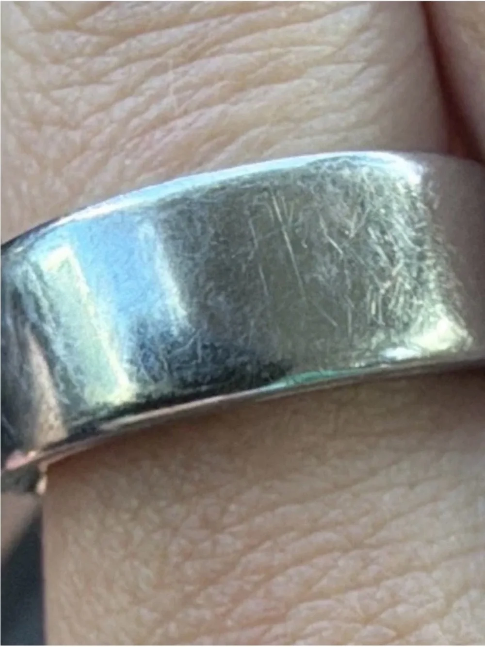 Oura Ring silver size 9